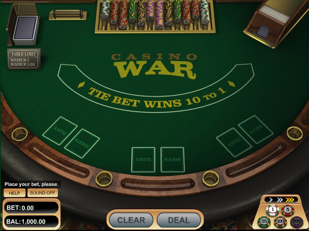 casino war