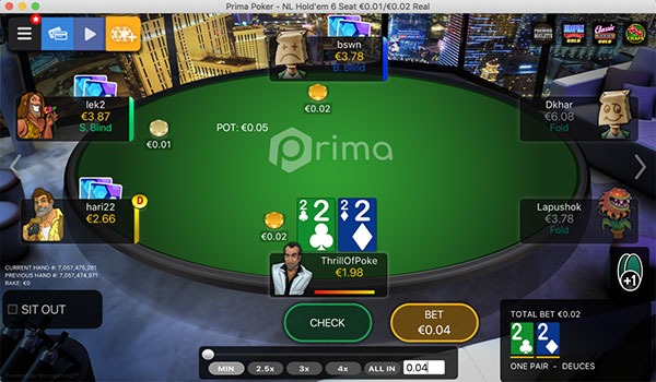 New Prima Poker