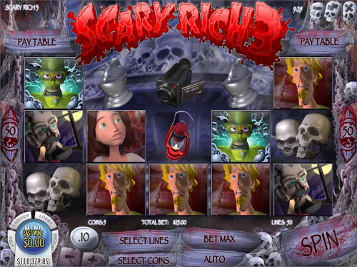 игровой автомат Scary Rich 3